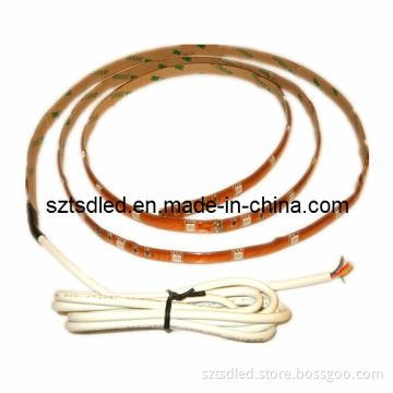 30LED/M RGB Colour Flexible 5050 SMD LED Strip Light with 1m Cable (TD-12FS5050RGB30-A)